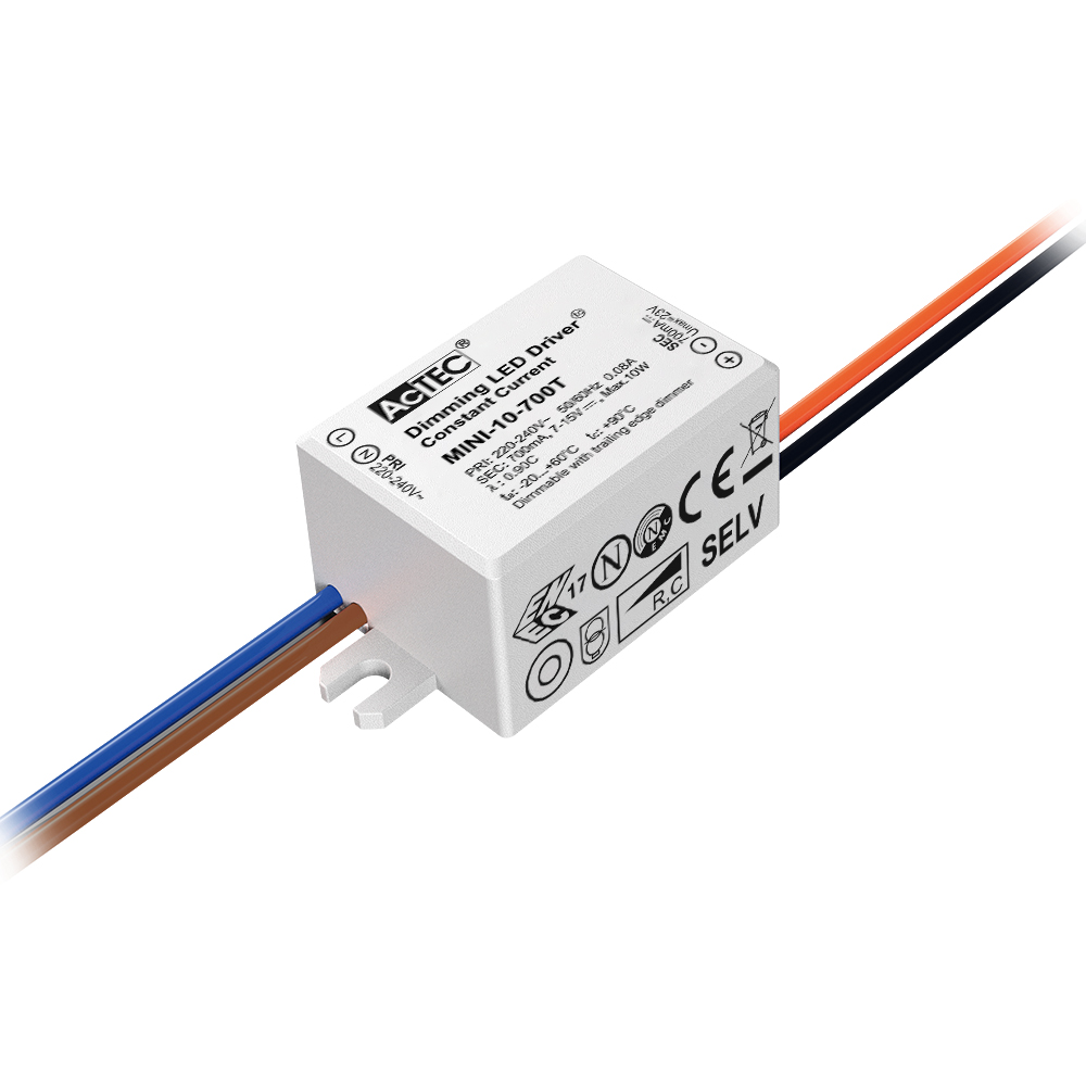 700mA 10W TRIAC Dimming LED Driver (CC)