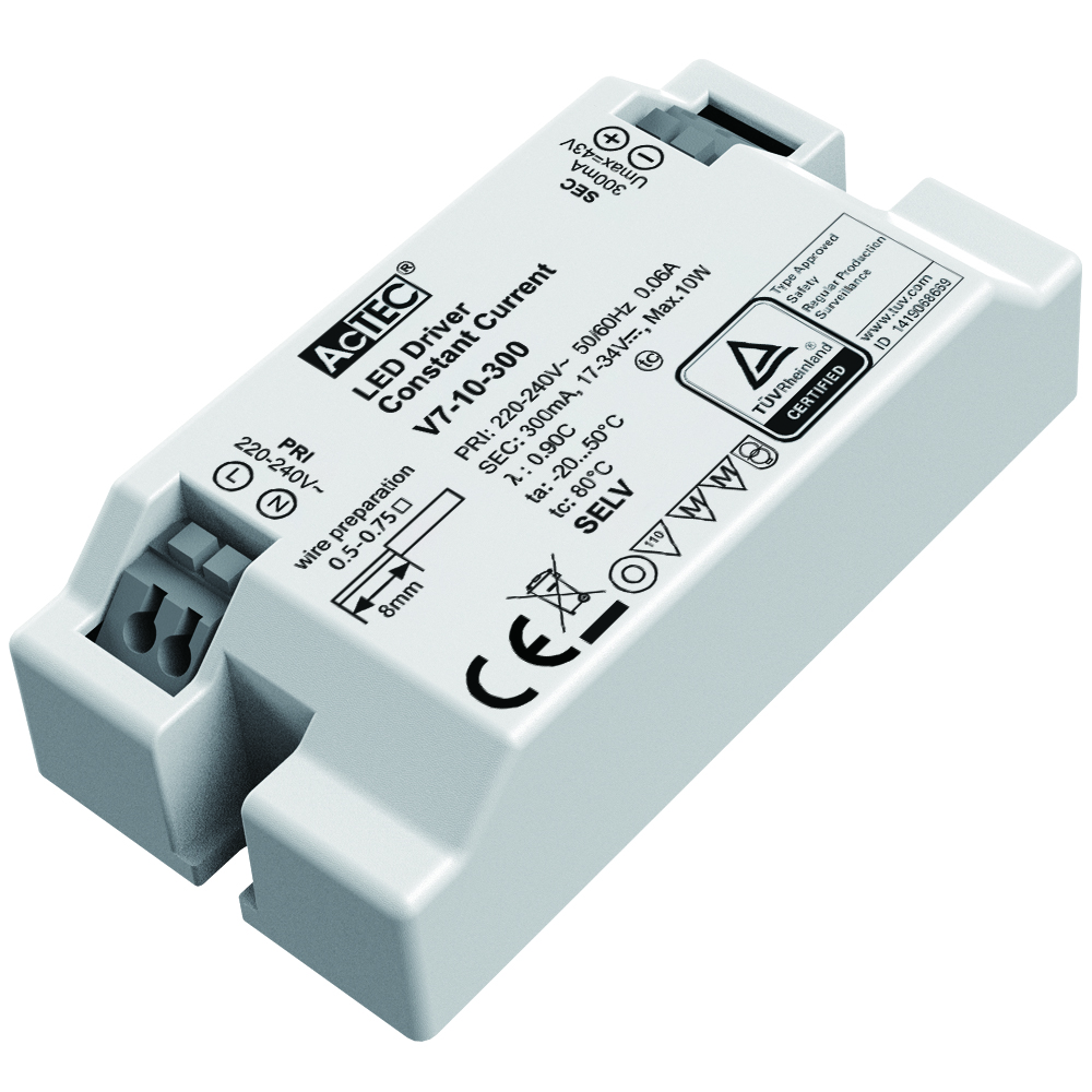 300mA 10W LED Driver (CC)