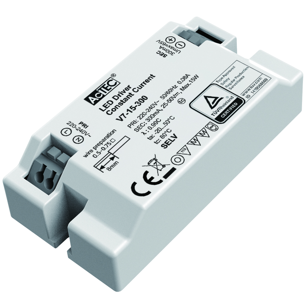 300mA 15W LED Driver (CC)