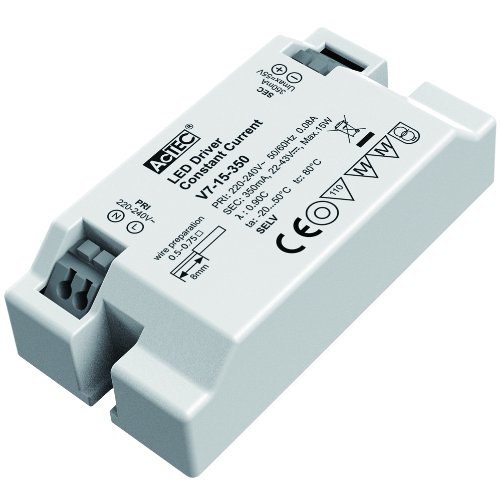 350mA 15W LED Driver (CC)