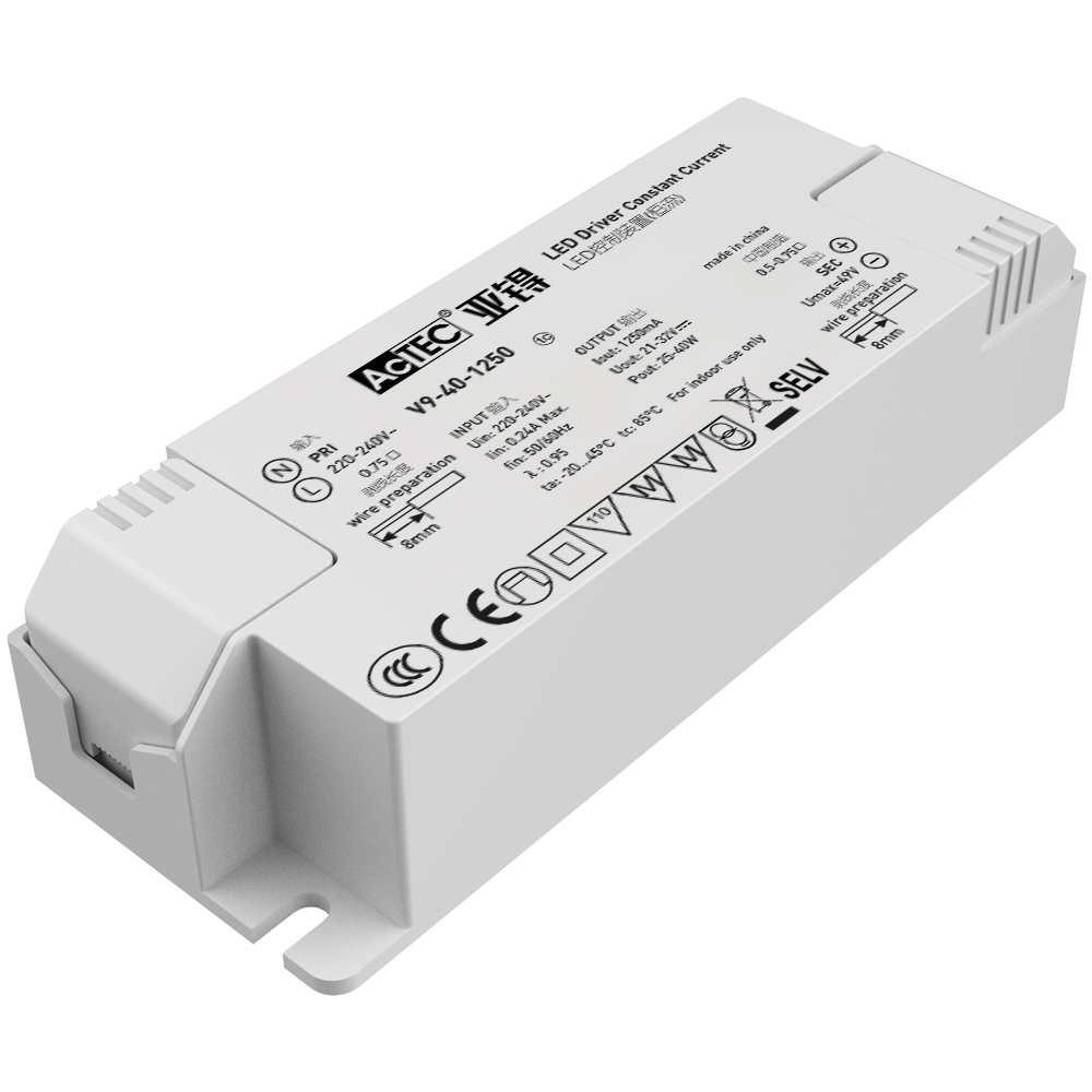 1250mA 40W LED Driver (CC)